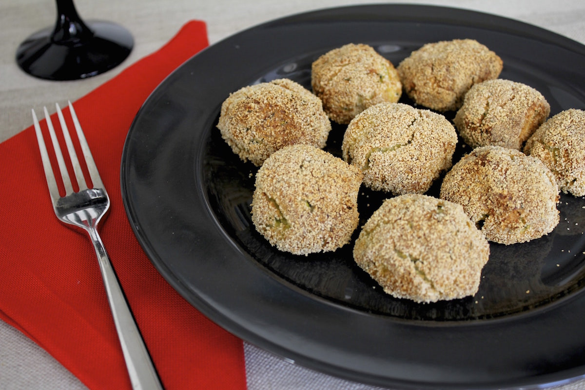 POLPETTE DI ZUCCHINE E PATATE DI NONNA ALMA - A cena da Clio